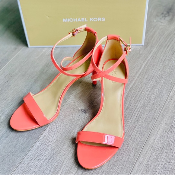 Michael Kors Shoes - NWT Michael Kors Ava Mid-Heel Dress Sandals